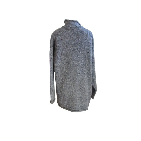 Glendalough Woollen Mills Ireland Wool Gray Tunic Style Sweater XXL - Picture 11 of 14
